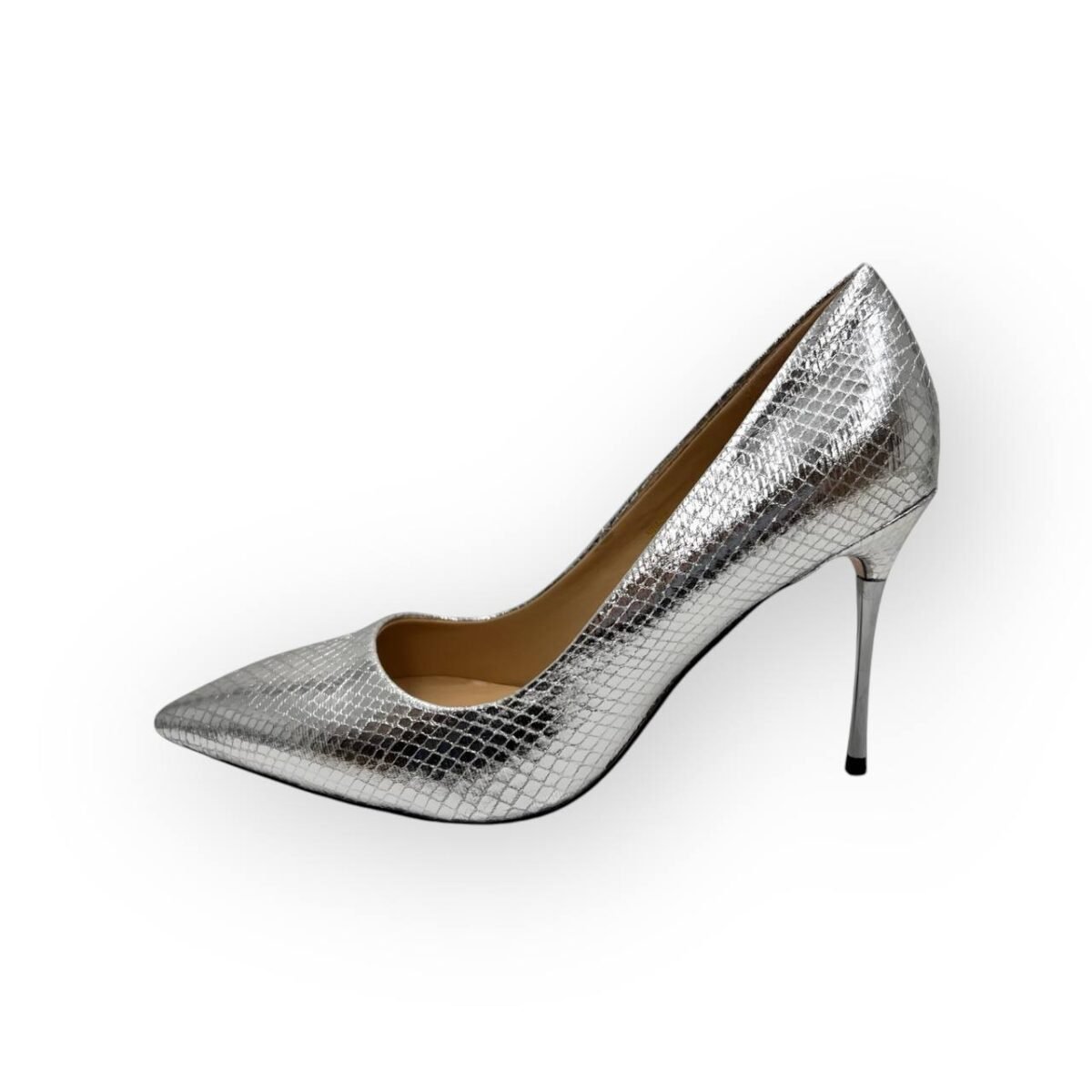 High heels MD856-C788 silver