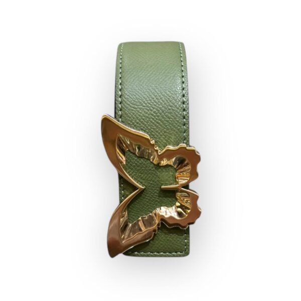 Big Belt Double Sided green with gold