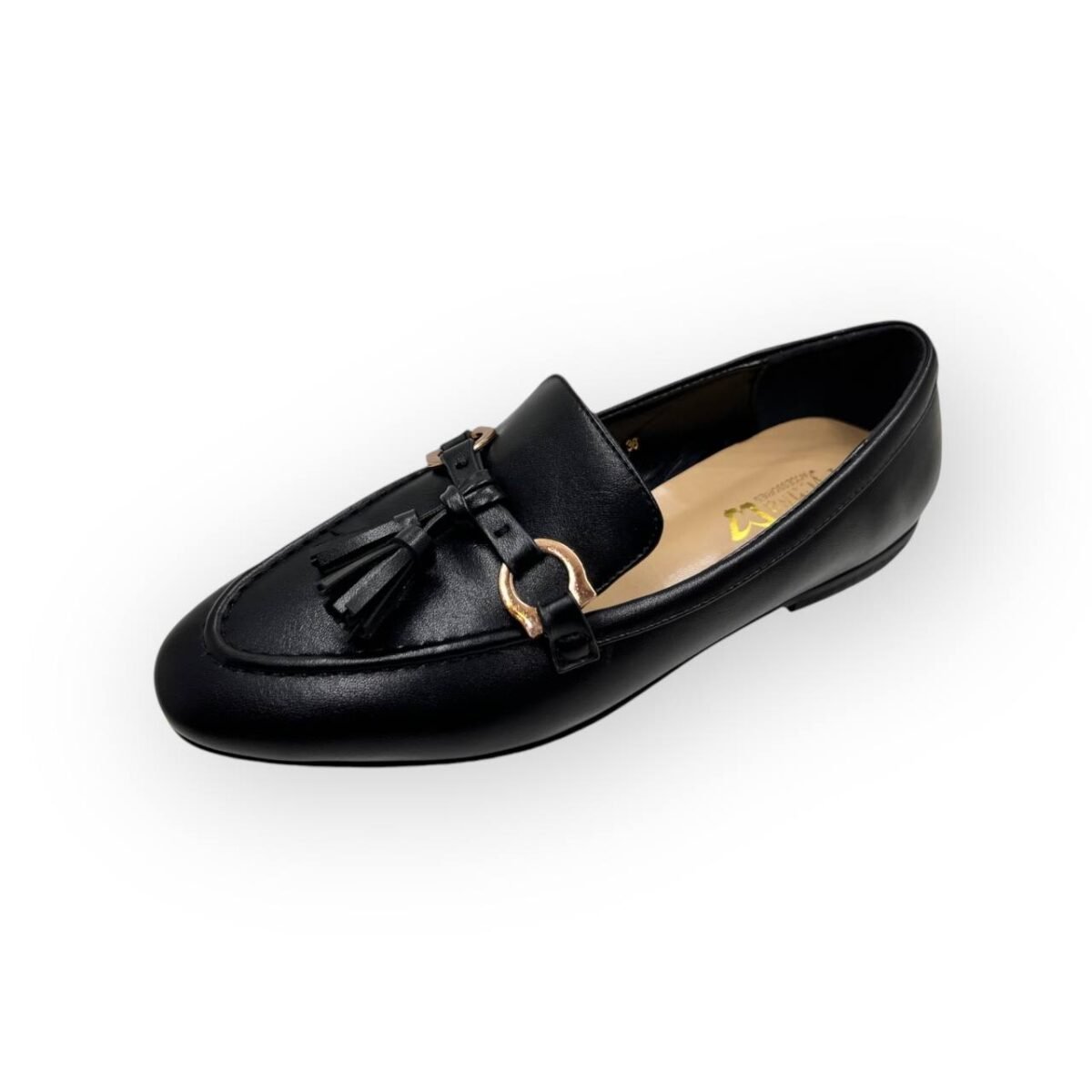 Flat shoes MD987-C5 black