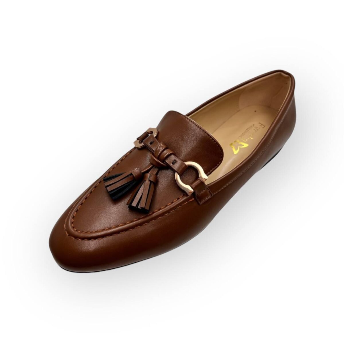 Flat shoes MD987-C5 camel