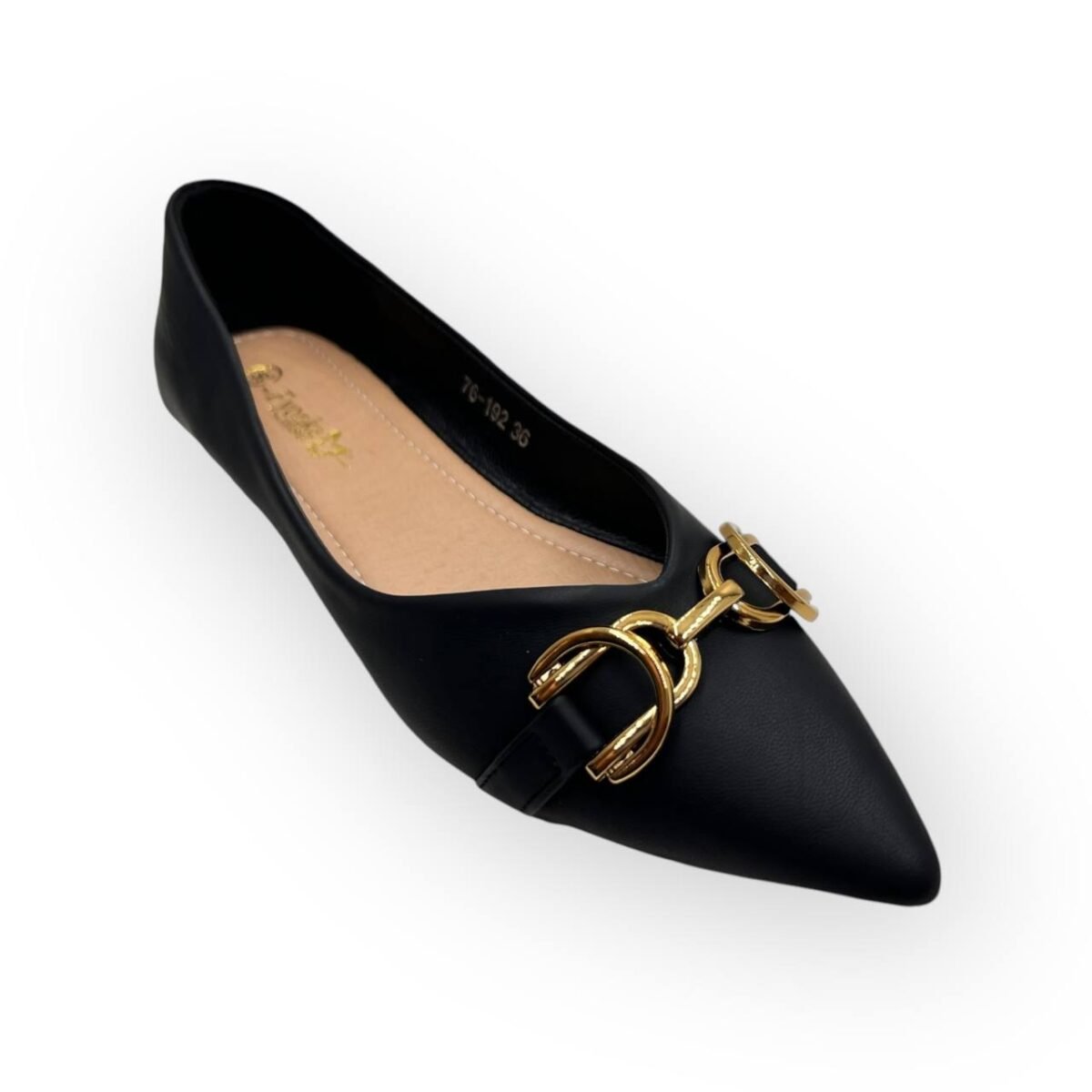 Flat shoes 76-192 black