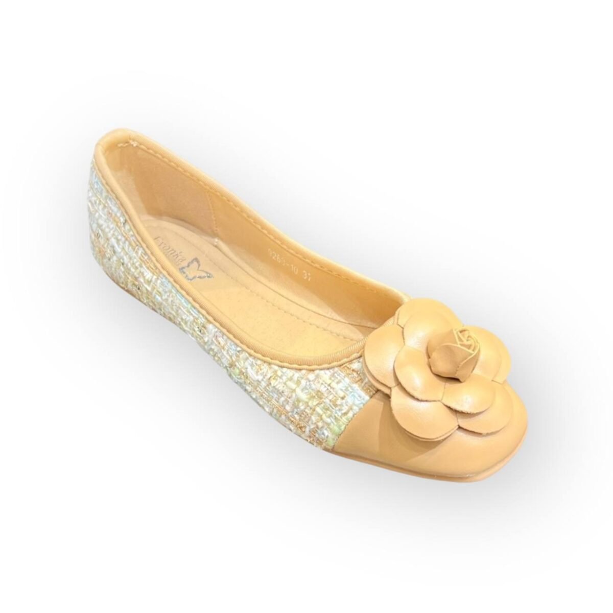 Flat shoes 9260-10 beige