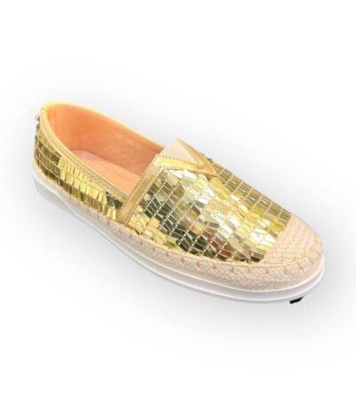 Flat shoes A27-196 Gold