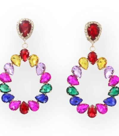 Earring 00117 colorful