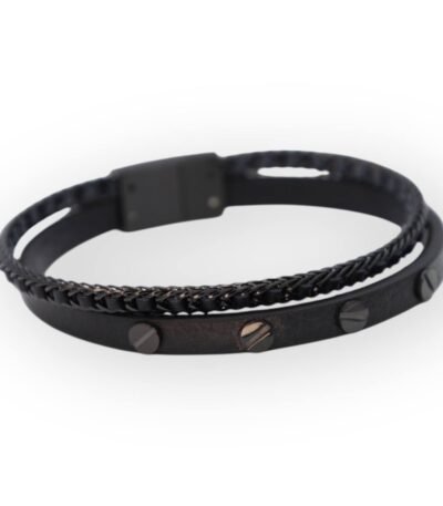 Man Bracelet #0208.1 black